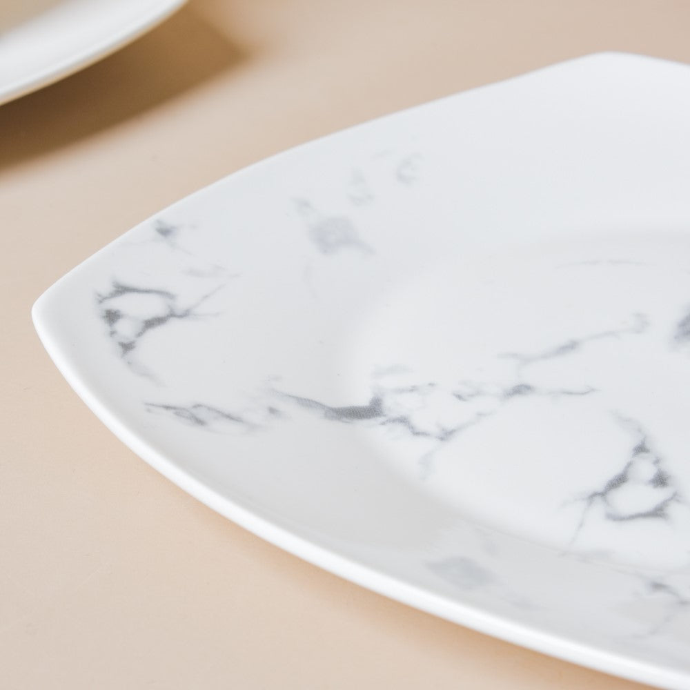 Marble 16 Piece Pasta Snack Set For 4 Nestasia