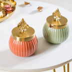Metal Jar Set Of 2 Nestasia