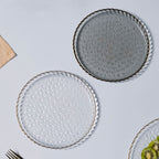 Glass Snack Plate Nestasia