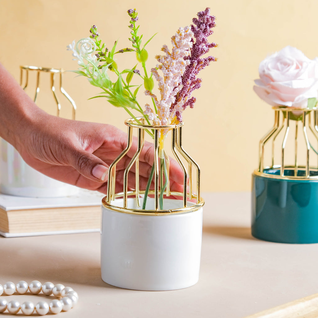 Small Ceramic Pot for Plants Nestasia