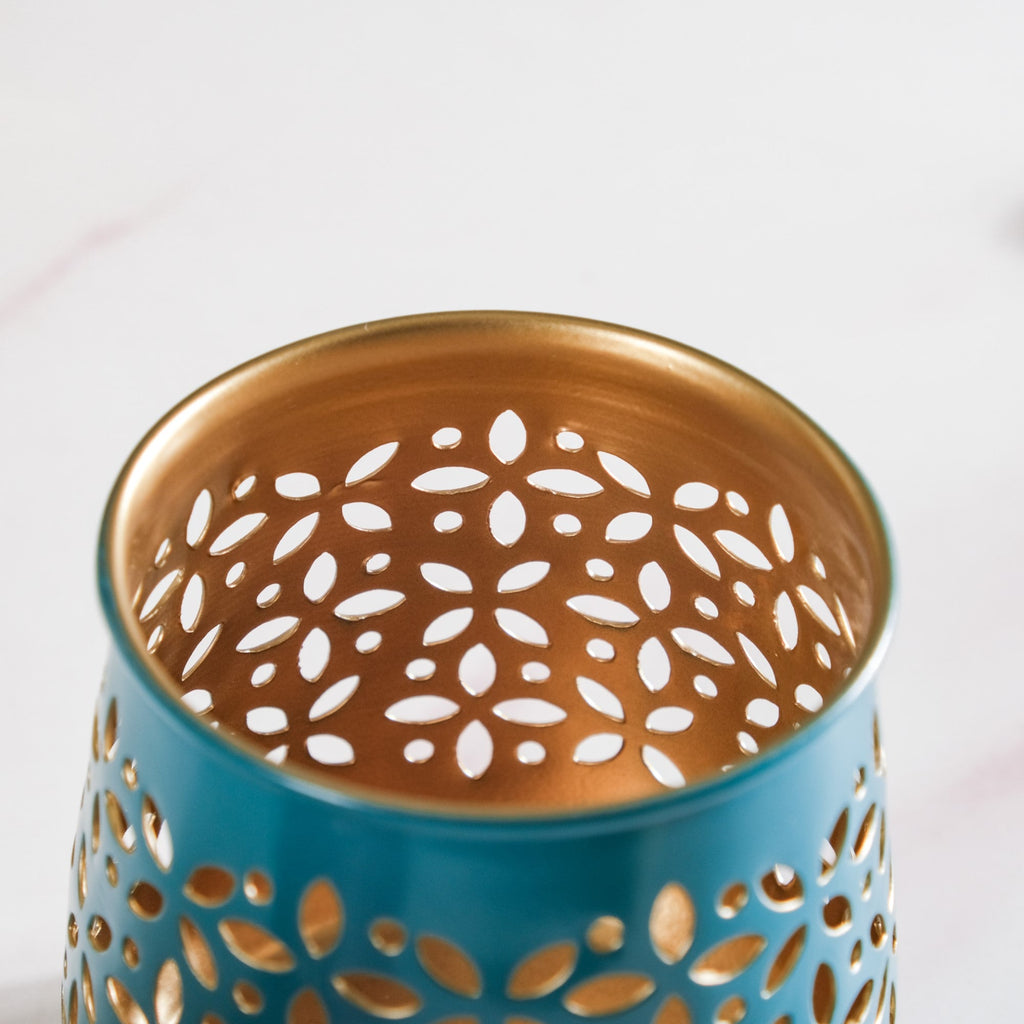 Festive Tealight Candle Holder Set Of 5 Nestasia