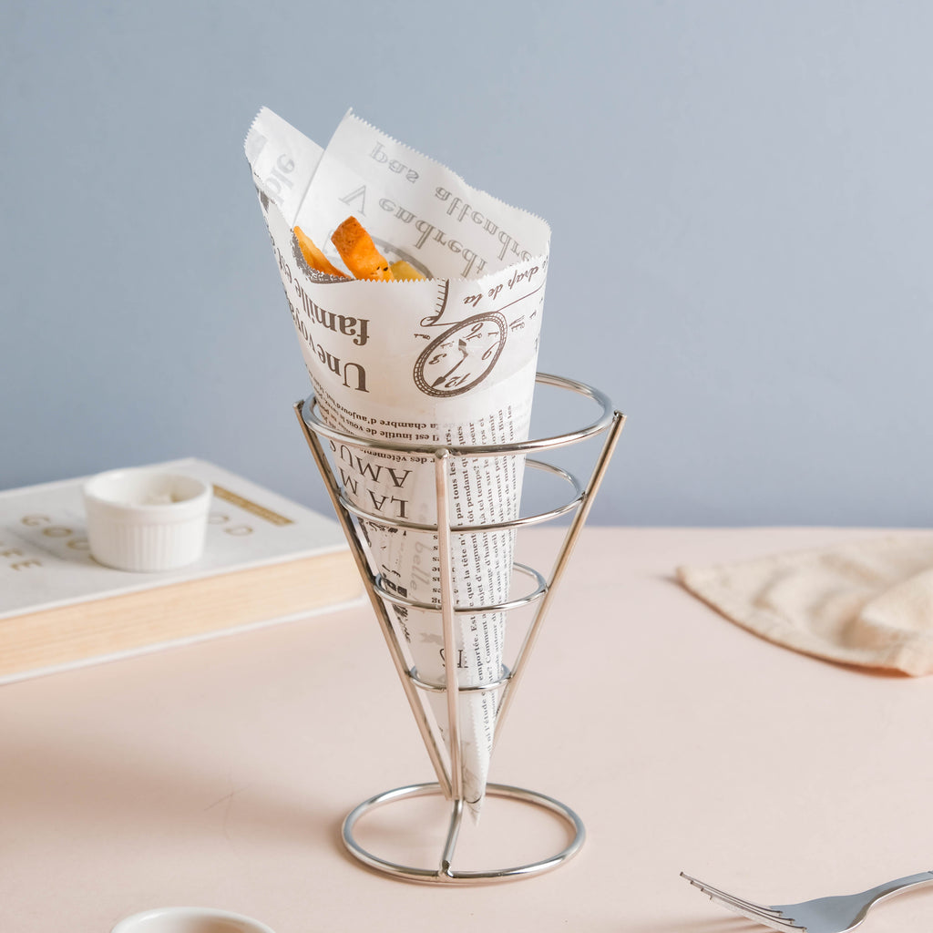 Silver Finger Food Basket Nestasia
