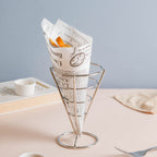 Silver Finger Food Basket Nestasia