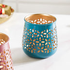 Festive Tealight Candle Holder Set Of 5 Nestasia