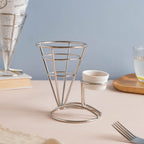Silver Finger Food Basket With Dip Bowl Nestasia