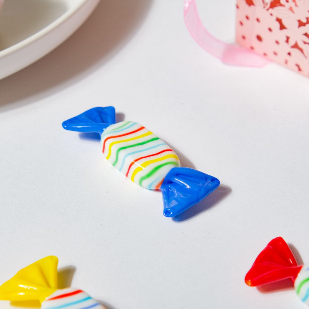 Sweet Candy O' Mine Blue Glass Decor Nestasia