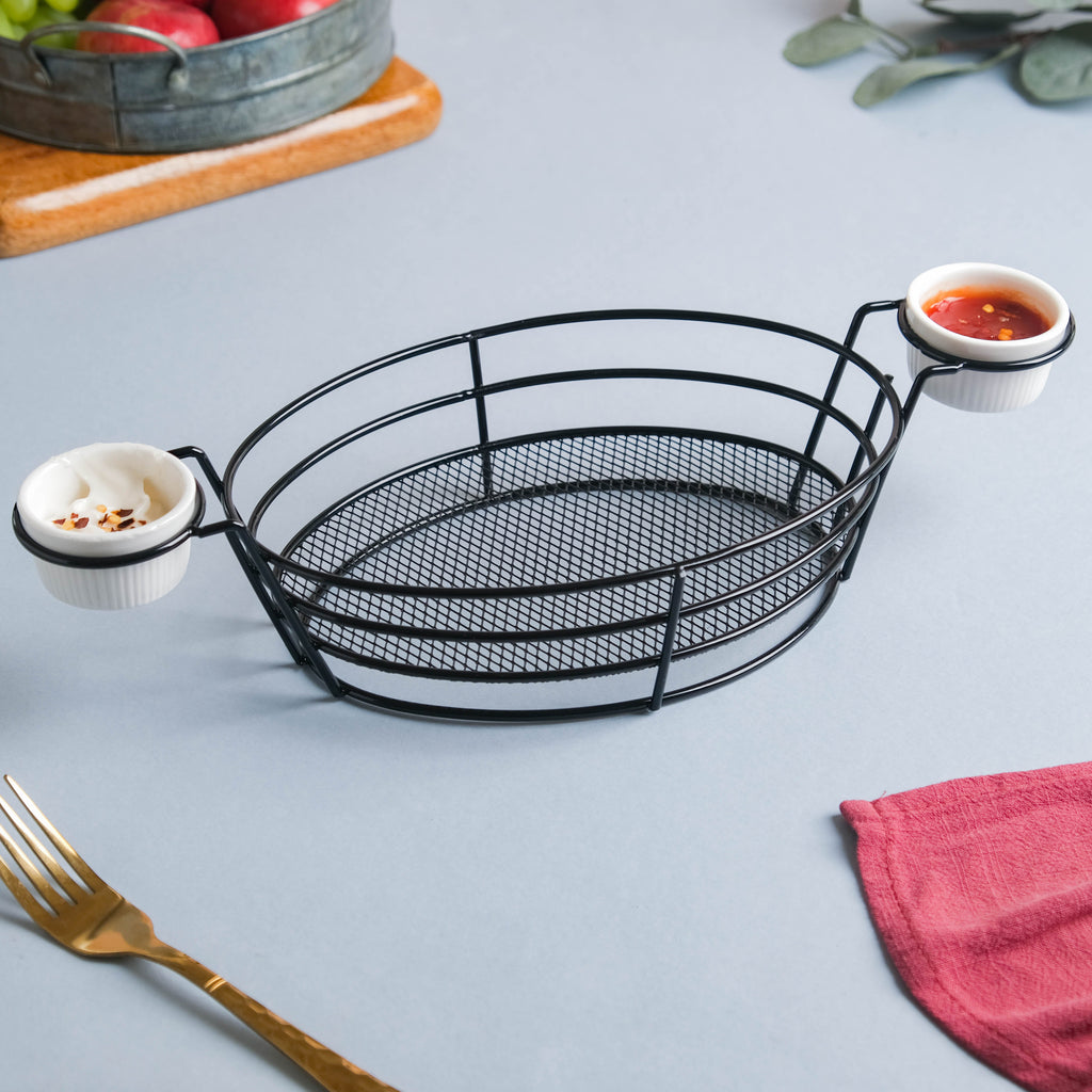 Oval Snack Basket Nestasia
