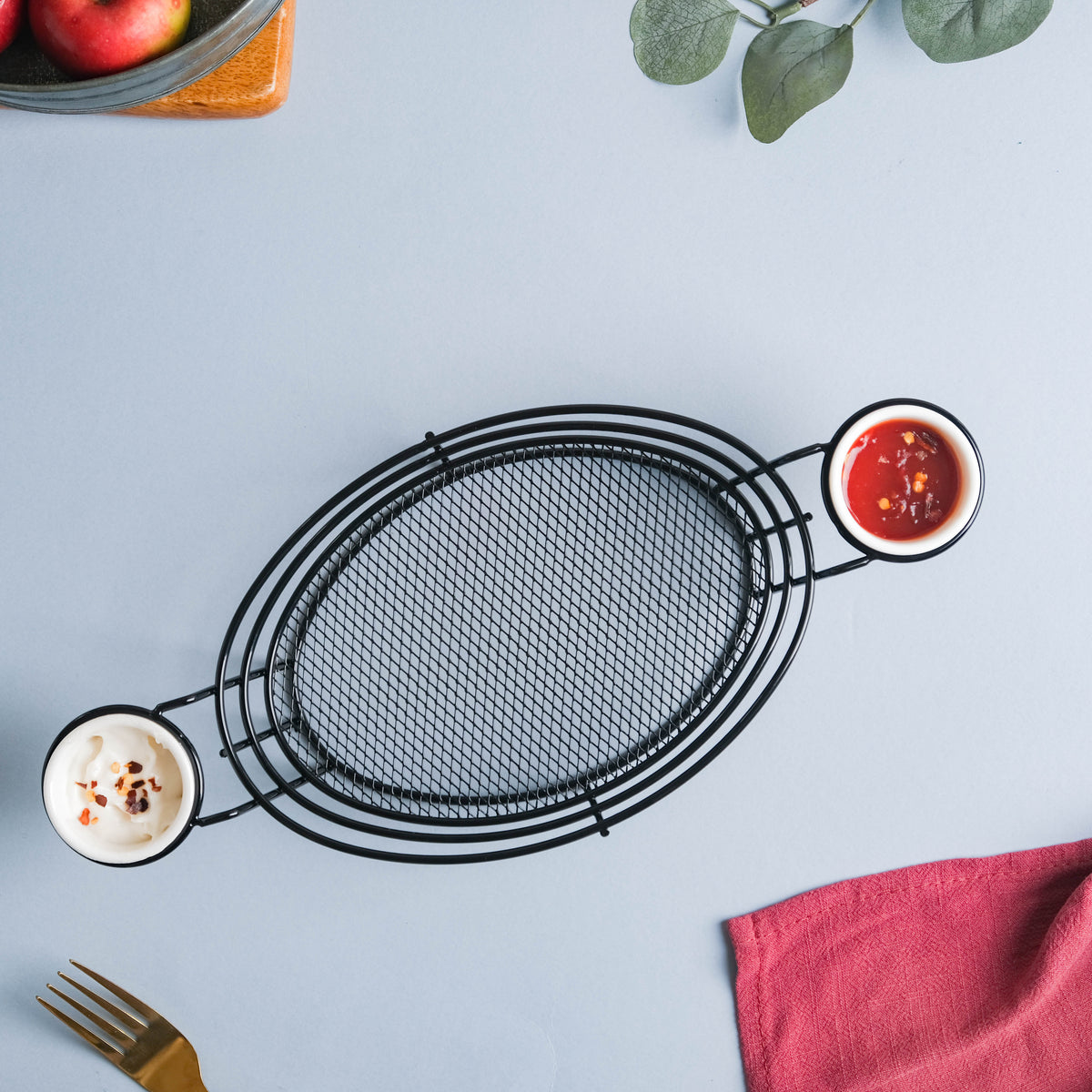 Oval Snack Basket Nestasia