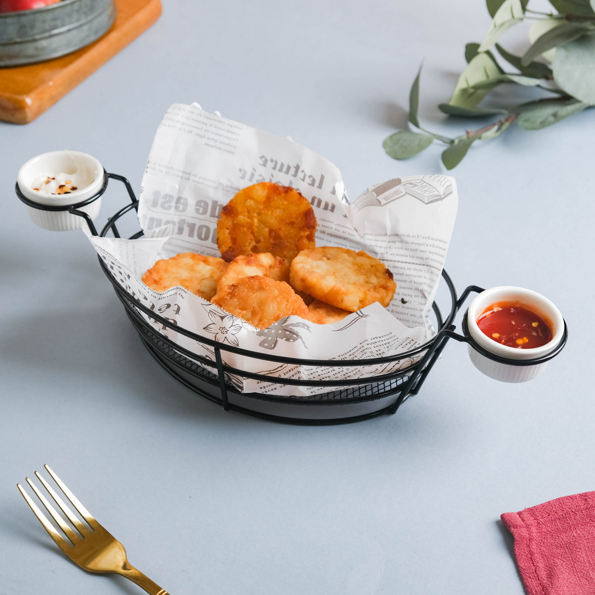 Oval Snack Basket Nestasia