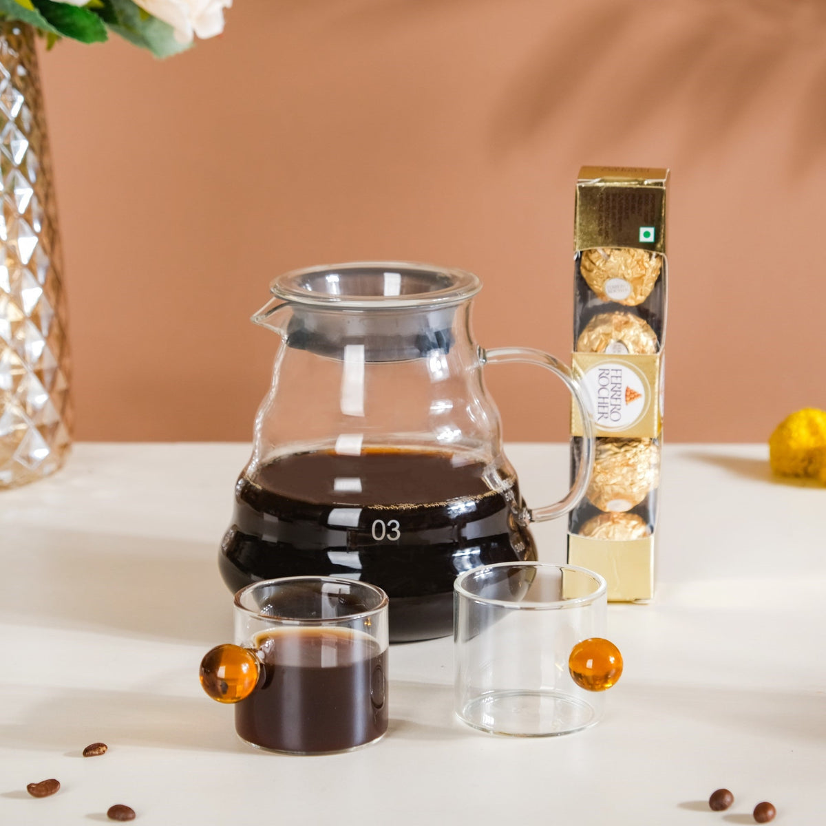 Coffee Gift Hamper For Rakhi Set Of 6 Nestasia