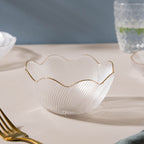 Wavy Glass Side Bowl Nestasia
