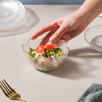 Wavy Glass Side Bowl Nestasia