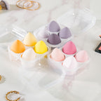 Plush Beauty Blender Pink Set of 4 Nestasia