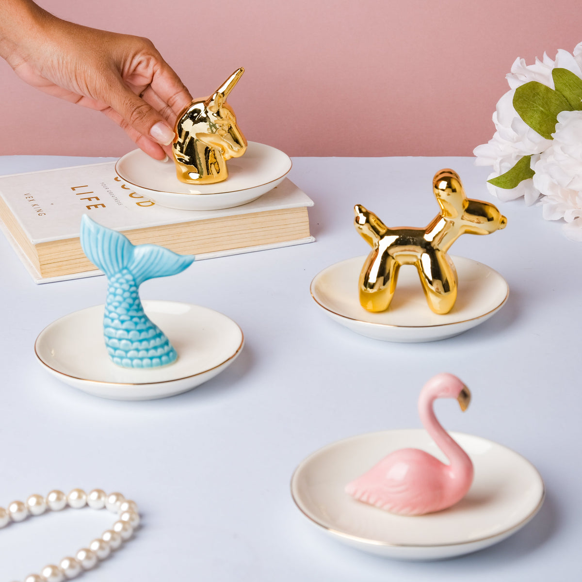 Animal Design Trinket Plate Nestasia