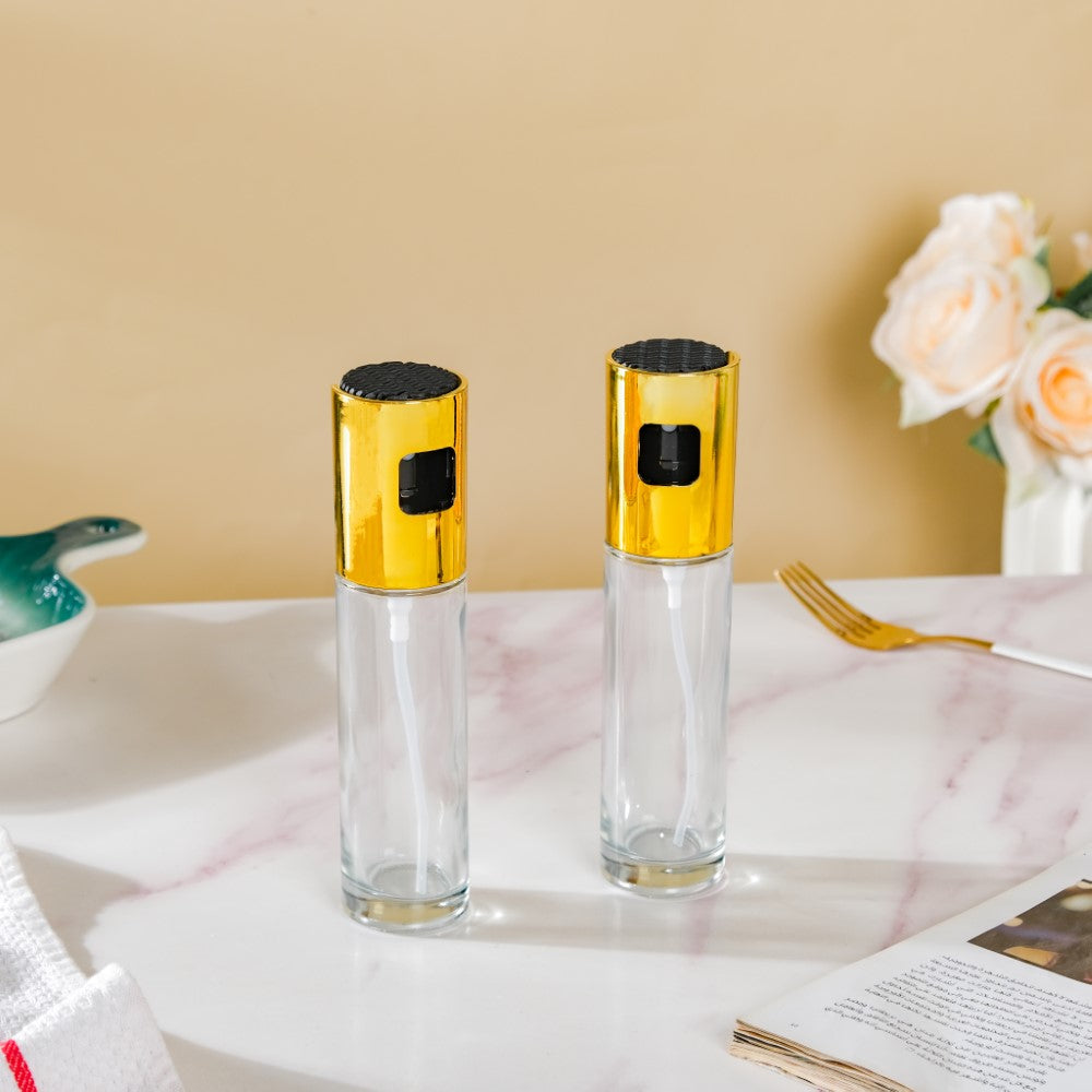 Spray Bottle Gold Set Of 2 Nestasia