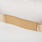 Jet-Setter Duffle Bag Beige Small 14x7 Inch Nestasia