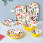 Spring Floral Ceramic Serving Spoon Nestasia