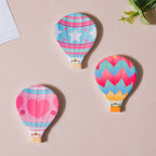 Hot Air Balloon Fridge Magnet Set Of 3 Nestasia