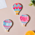 Hot Air Balloon Fridge Magnet Set Of 3 Nestasia