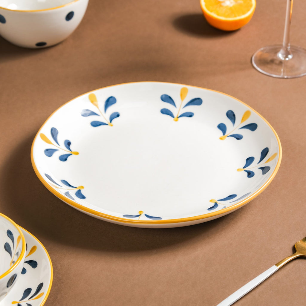 Hana 21 Piece Ceramic Dinner Set For 6 Nestasia