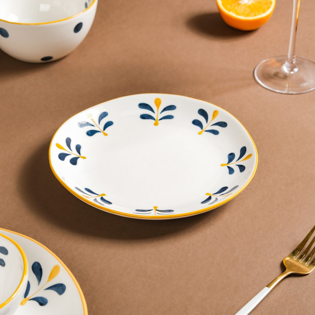 Hana 21 Piece Ceramic Dinner Set For 6 Nestasia