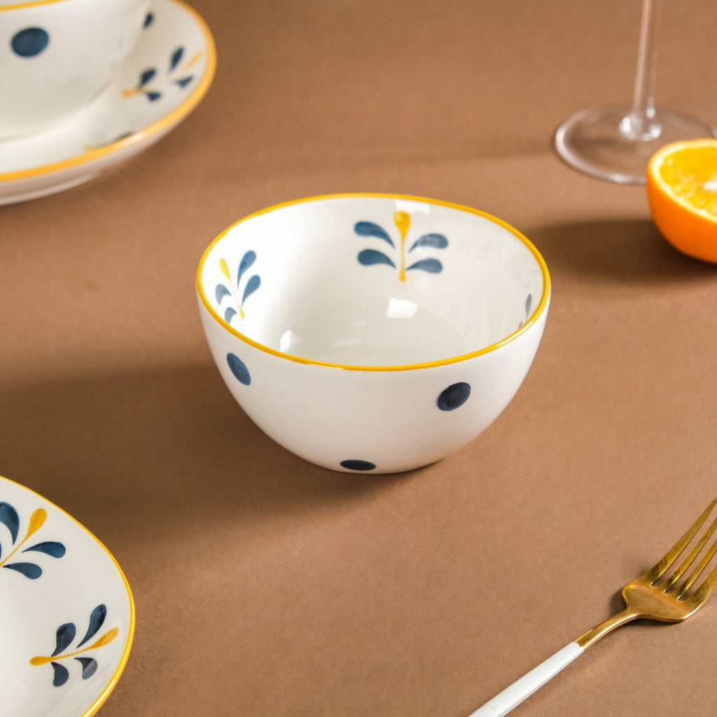 Hana 21 Piece Ceramic Dinner Set For 6 Nestasia