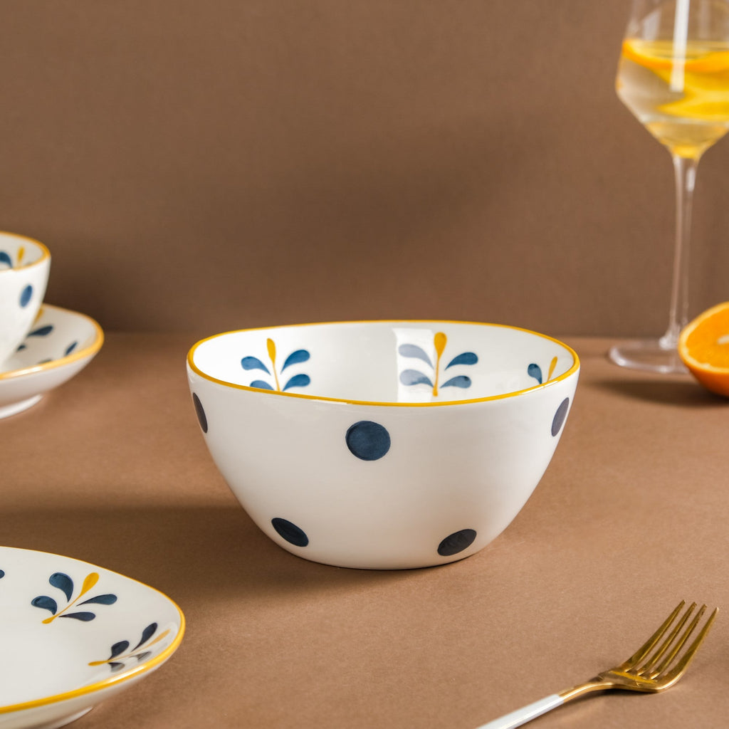 Hana 21 Piece Ceramic Dinner Set For 6 Nestasia