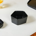 Pentagon Black 19 Piece Dinner Set For 4 Nestasia