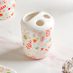 Eclectic Ceramic Bathroom Accessories Set of 5 Nestasia