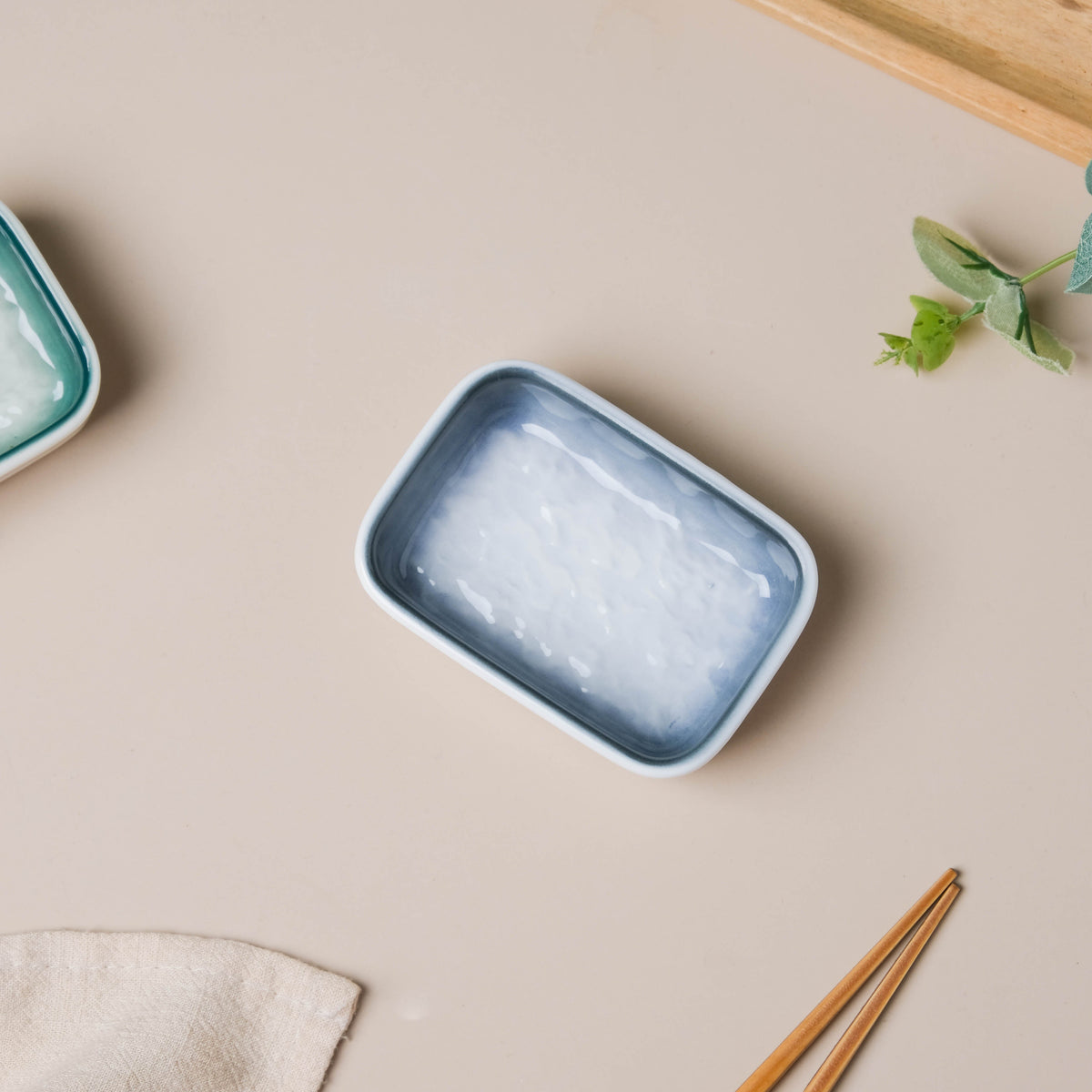 Rustic Blue Dip Bowl Nestasia