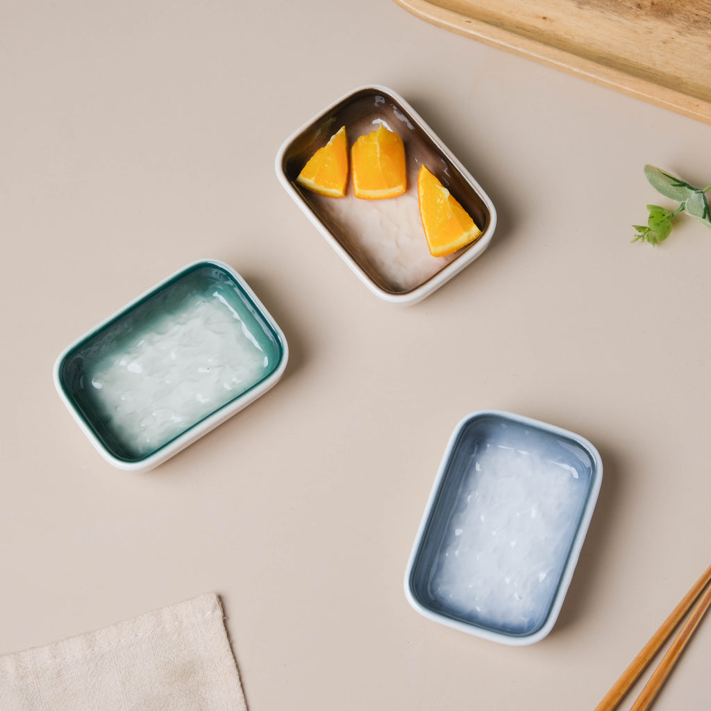 Rustic Green Dip Bowl Nestasia
