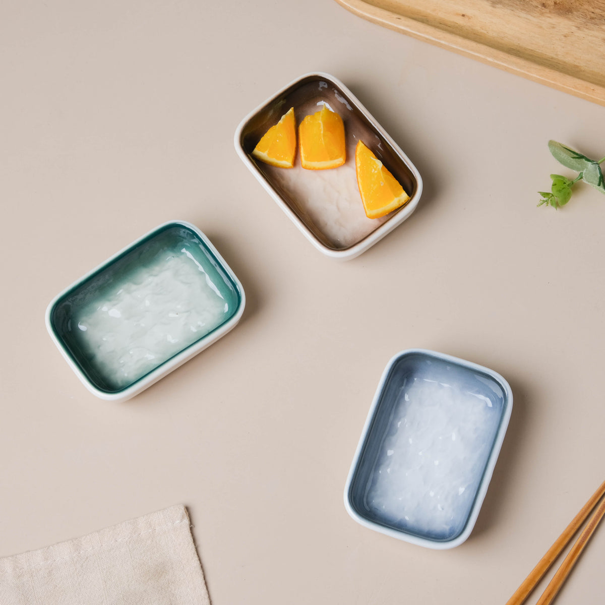 Rustic Blue Dip Bowl Nestasia