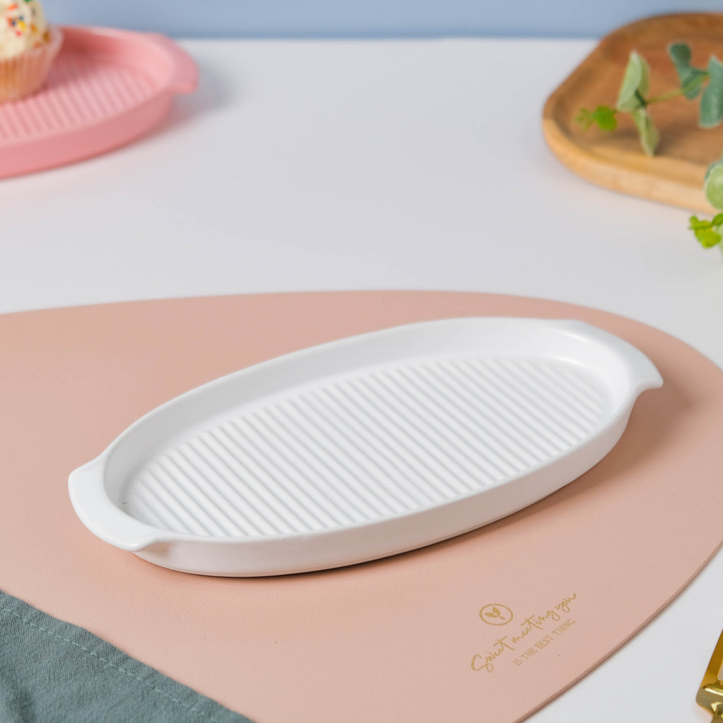 Snow White Grill Platter Nestasia
