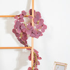 Decorative Eucalyptus Leaf Vine Purple Nestasia