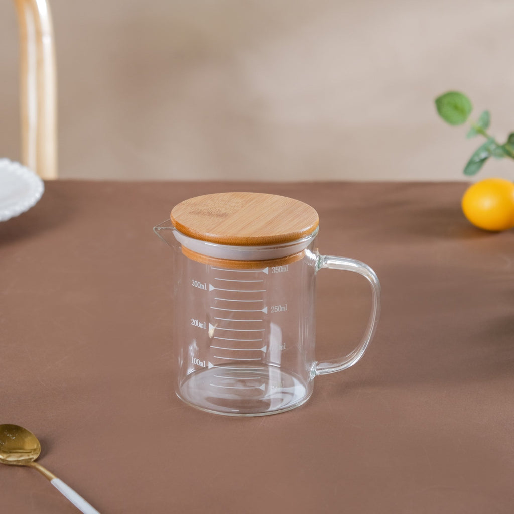 Glass Mug with Lid - Small Nestasia