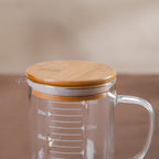 Glass Mug with Lid - Small Nestasia