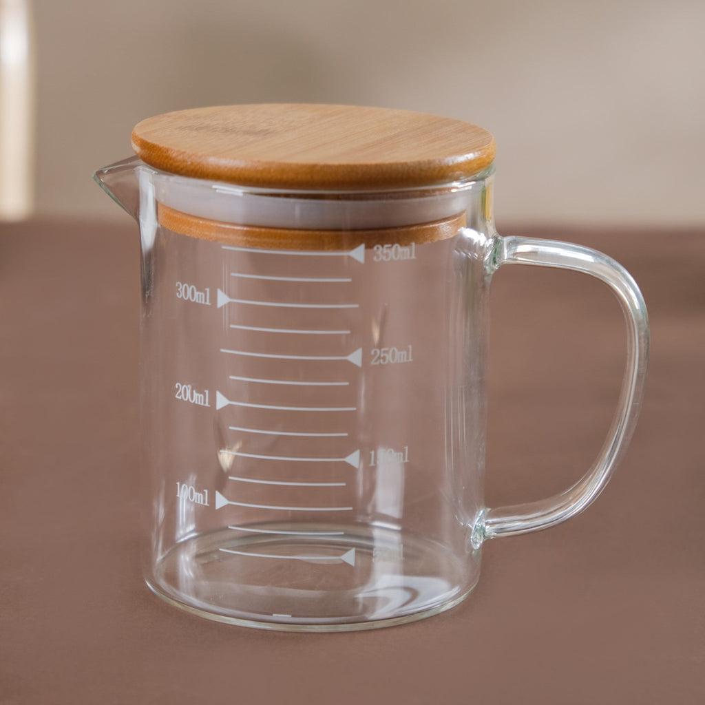 Glass Mug with Lid - Small Nestasia