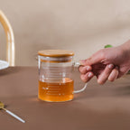 Glass Mug with Lid - Small Nestasia