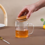 Glass Mug with Lid - Small Nestasia