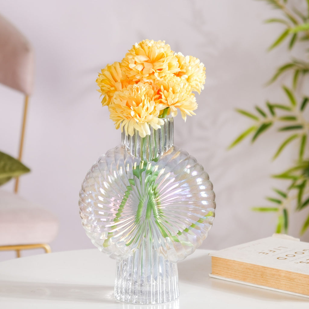 Chrysanthemum Flower Yellow Set Of 5 Nestasia