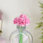 Chrysanthemum Flower Bunch Dark Pink Set Of 5 Nestasia
