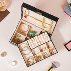 Portable Jewellery Organiser Black Nestasia