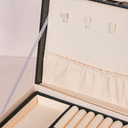 Portable Jewellery Organiser Black Nestasia