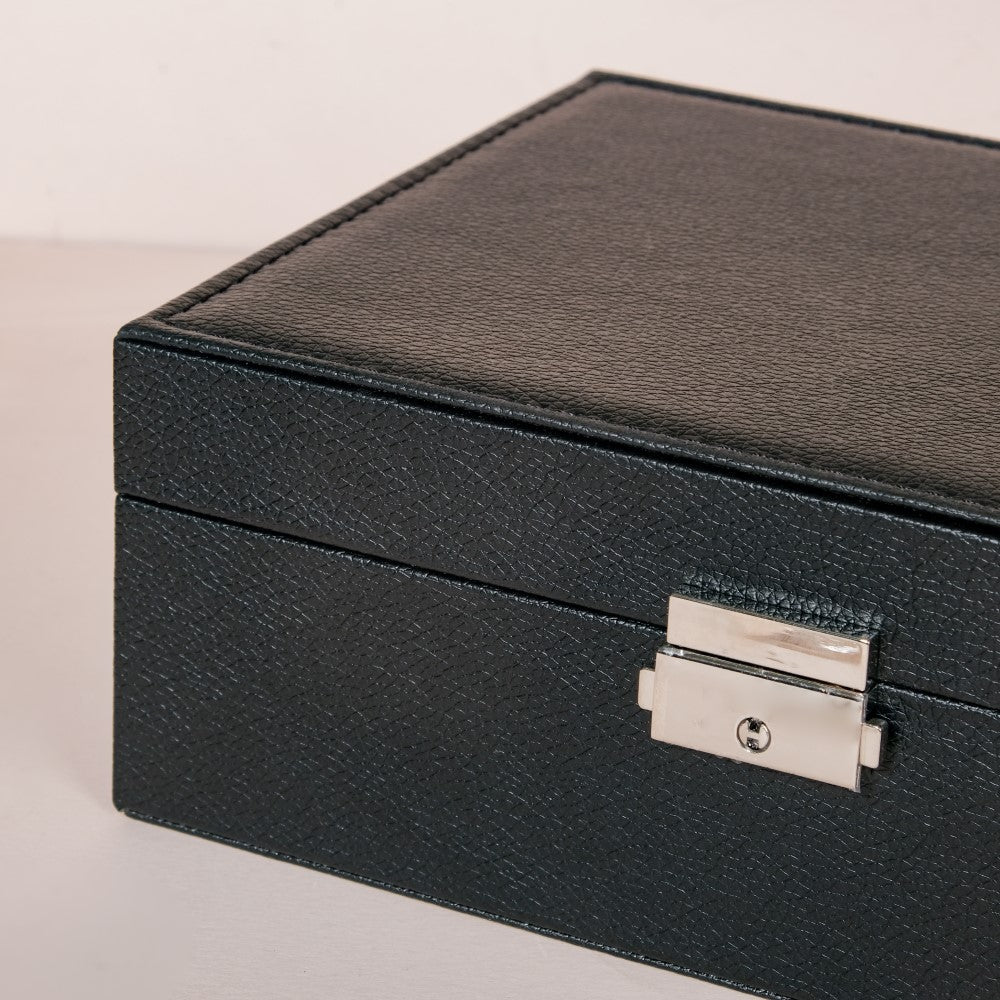 Portable Jewellery Organiser Black Nestasia