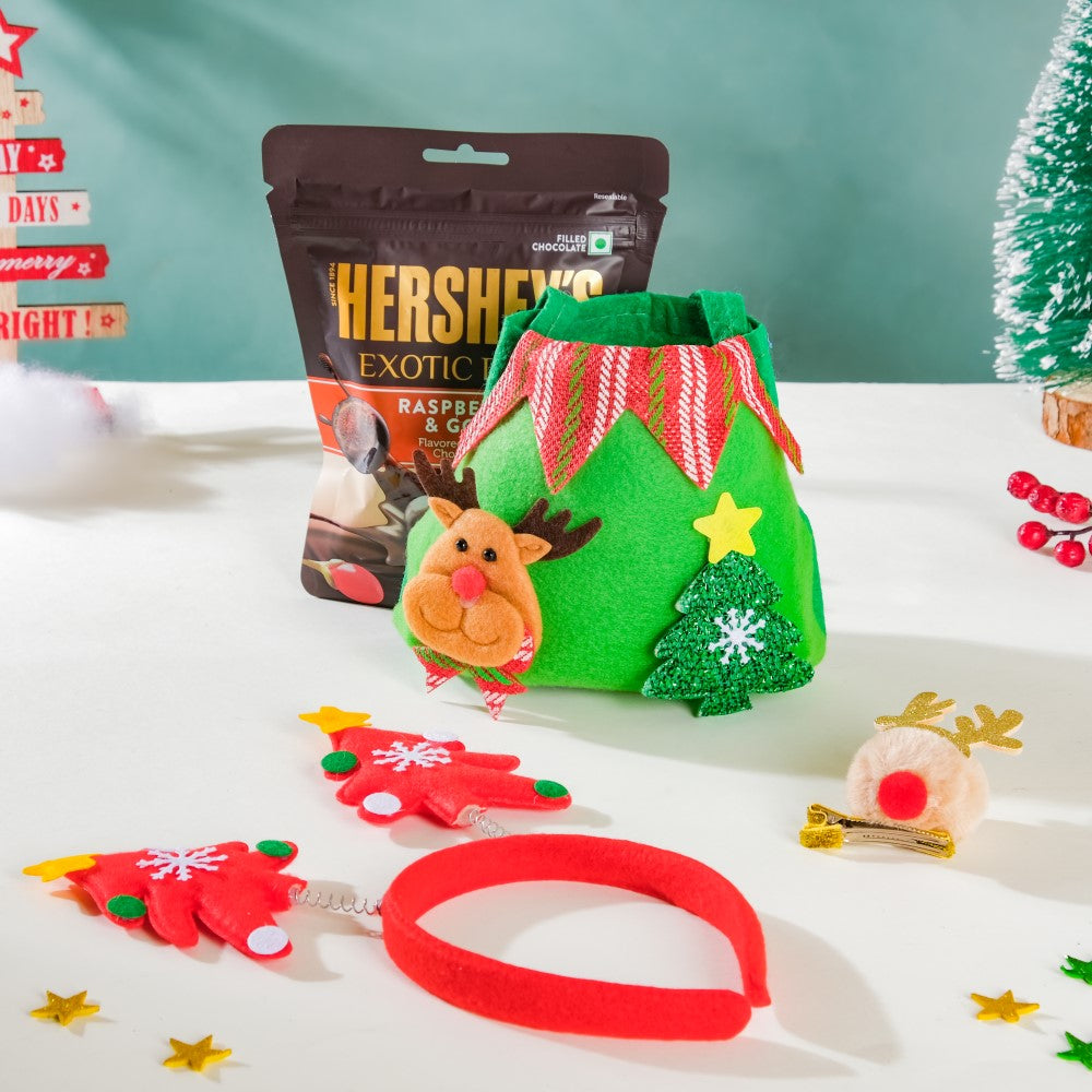 Elfie Time Christmas Hamper Set Of 4 Nestasia