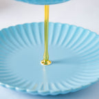 True Blue 2-tier Cupcake Stand Nestasia