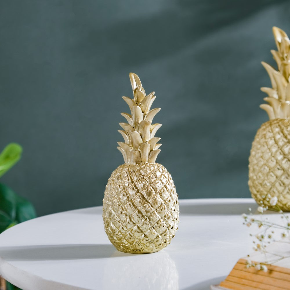 Pineapple Decor Golden Small Nestasia
