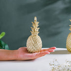 Pineapple Decor Golden Small Nestasia