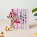 Sweet Surprises Rakhi Gift Hamper Set Of 8 Nestasia