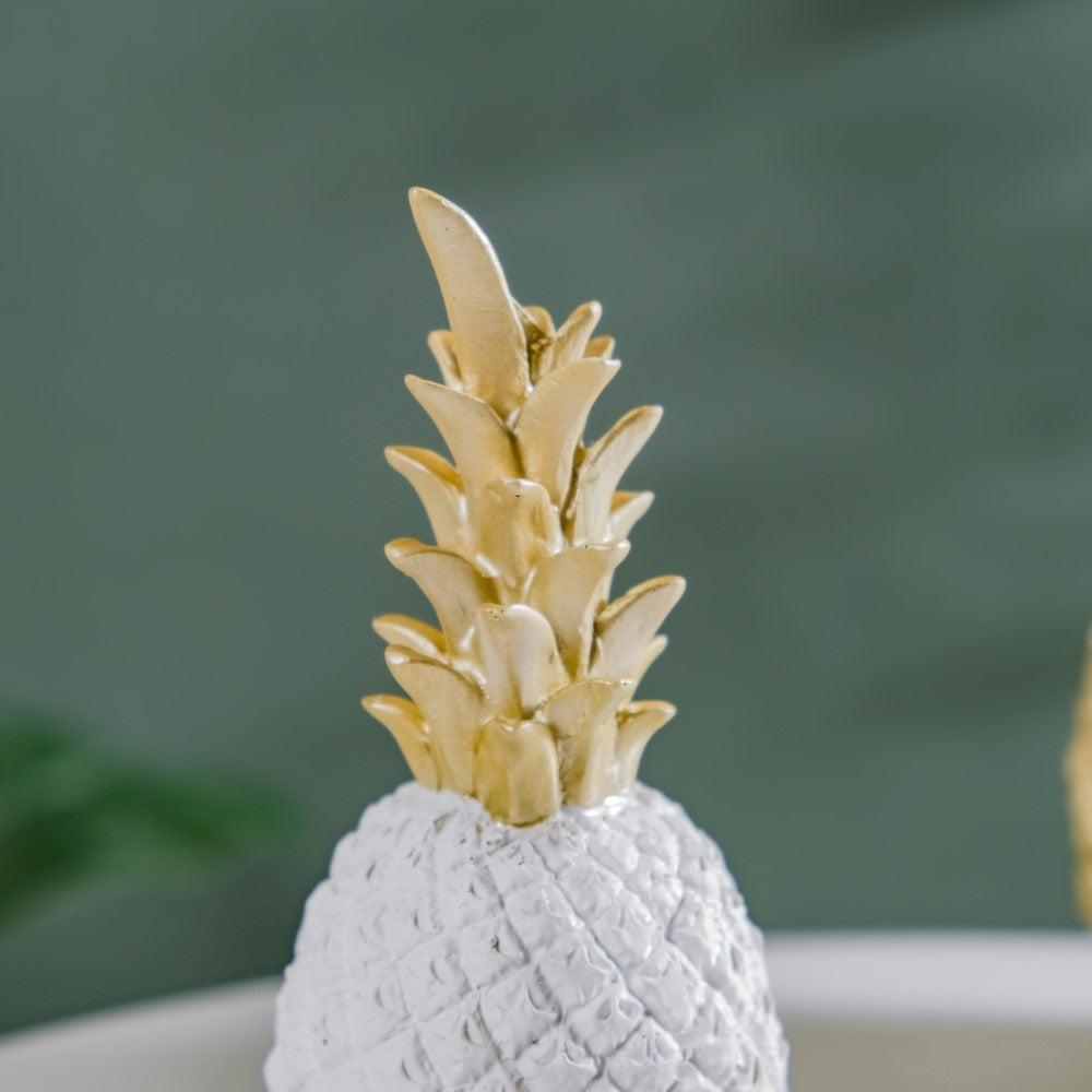 Pineapple Decor White Small Nestasia